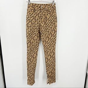 We Wore What Cheetah Print Jeans 26